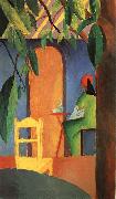August Macke Turkish Cafe II oil painting picture wholesale